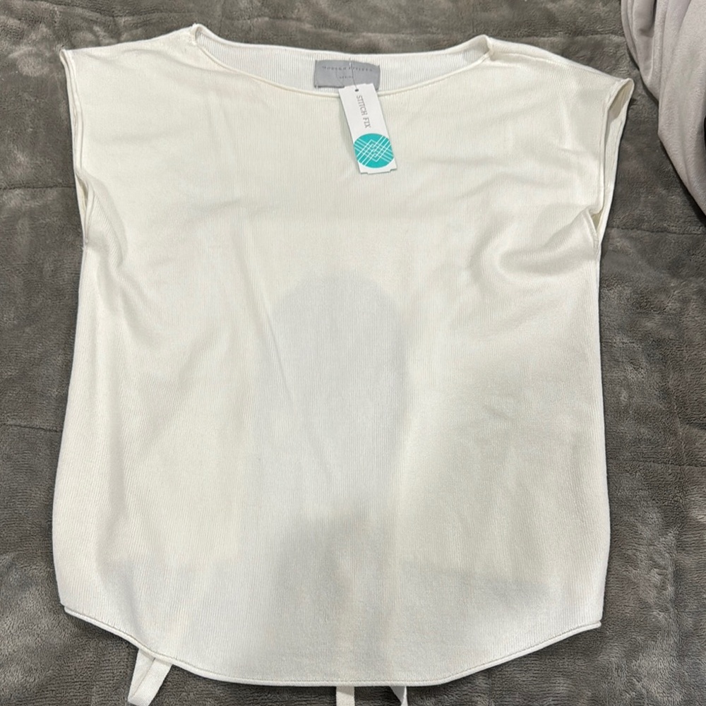Elegant White Women's Top
